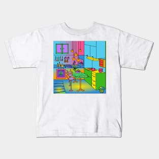 Indoors 70 (Style:1) Kids T-Shirt